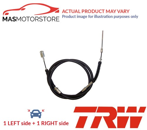 Handbrake cable pair rear trw - handbrake,