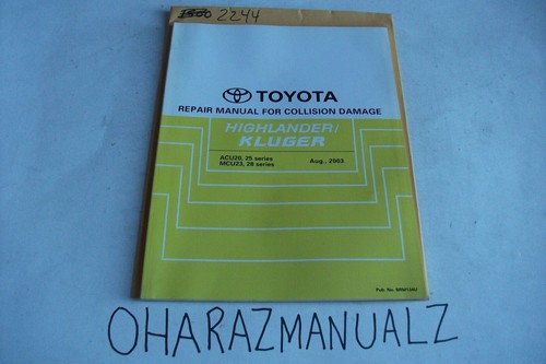 2003 toyota highlander - 2003,