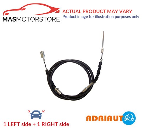 Handbrake cable pair - pair, rear
