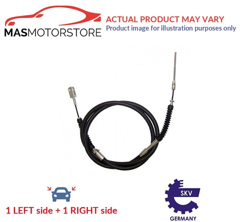 Handbrake cable pair rear skv - pair,