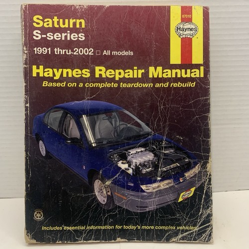 Haynes 87010 repair manual - haynes,