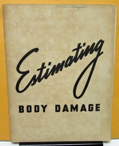 1949 body damage - repair, &