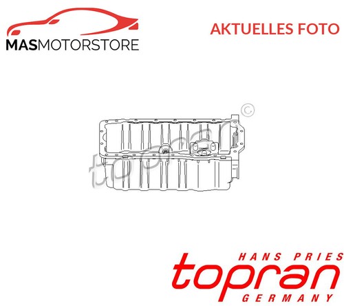Oil pan topran - topran, new